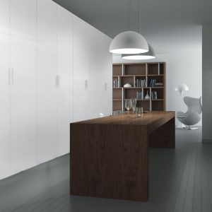 armario batiente liso